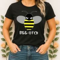 FUNNY BEE OTCH BITCH Women's T-Shirt thumb 2