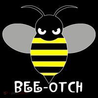 FUNNY BEE OTCH BITCH Women's T-Shirt thumb 6