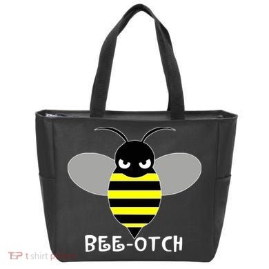 FUNNY BEE OTCH BITCH Tote Bag