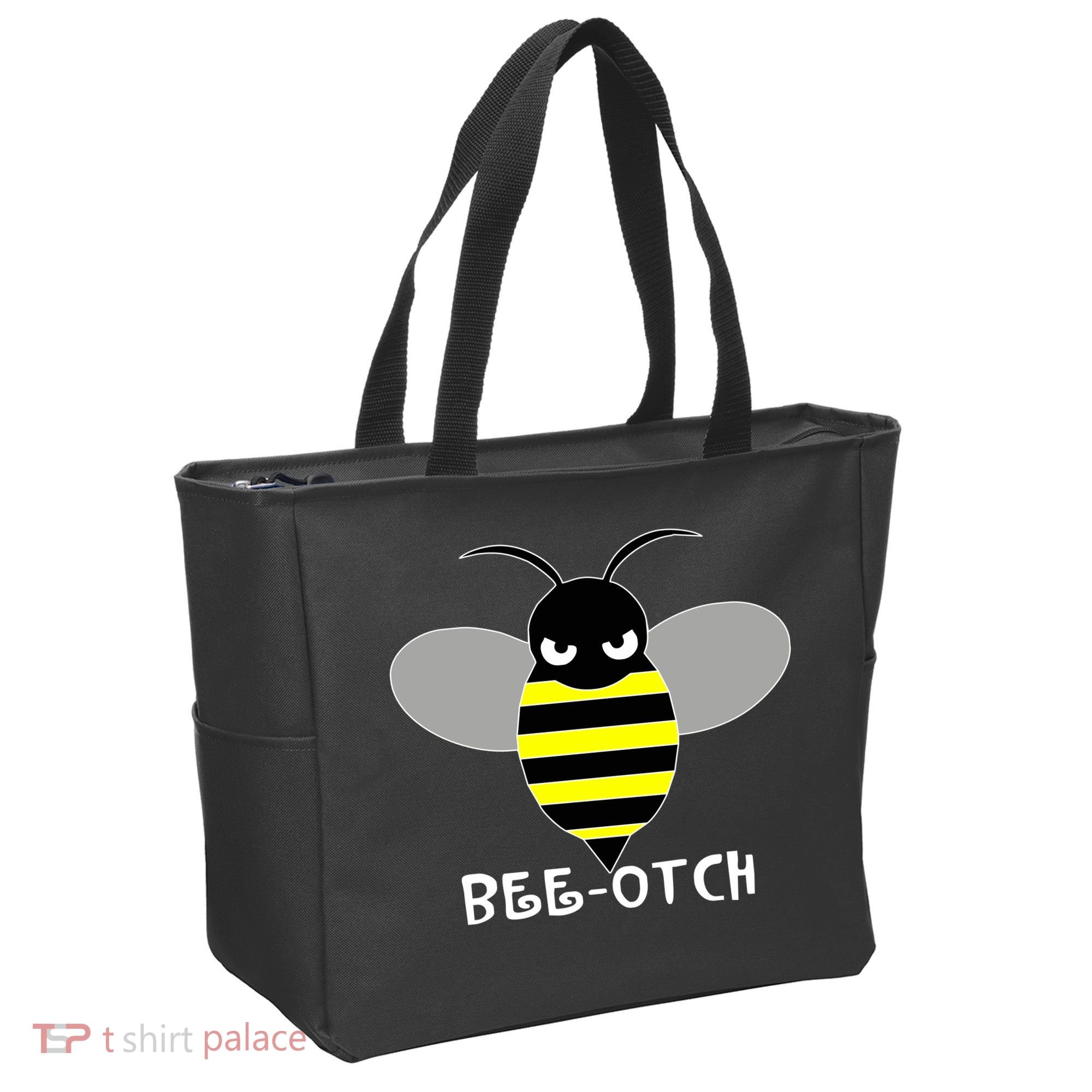 FUNNY BEE OTCH BITCH Tote Bag