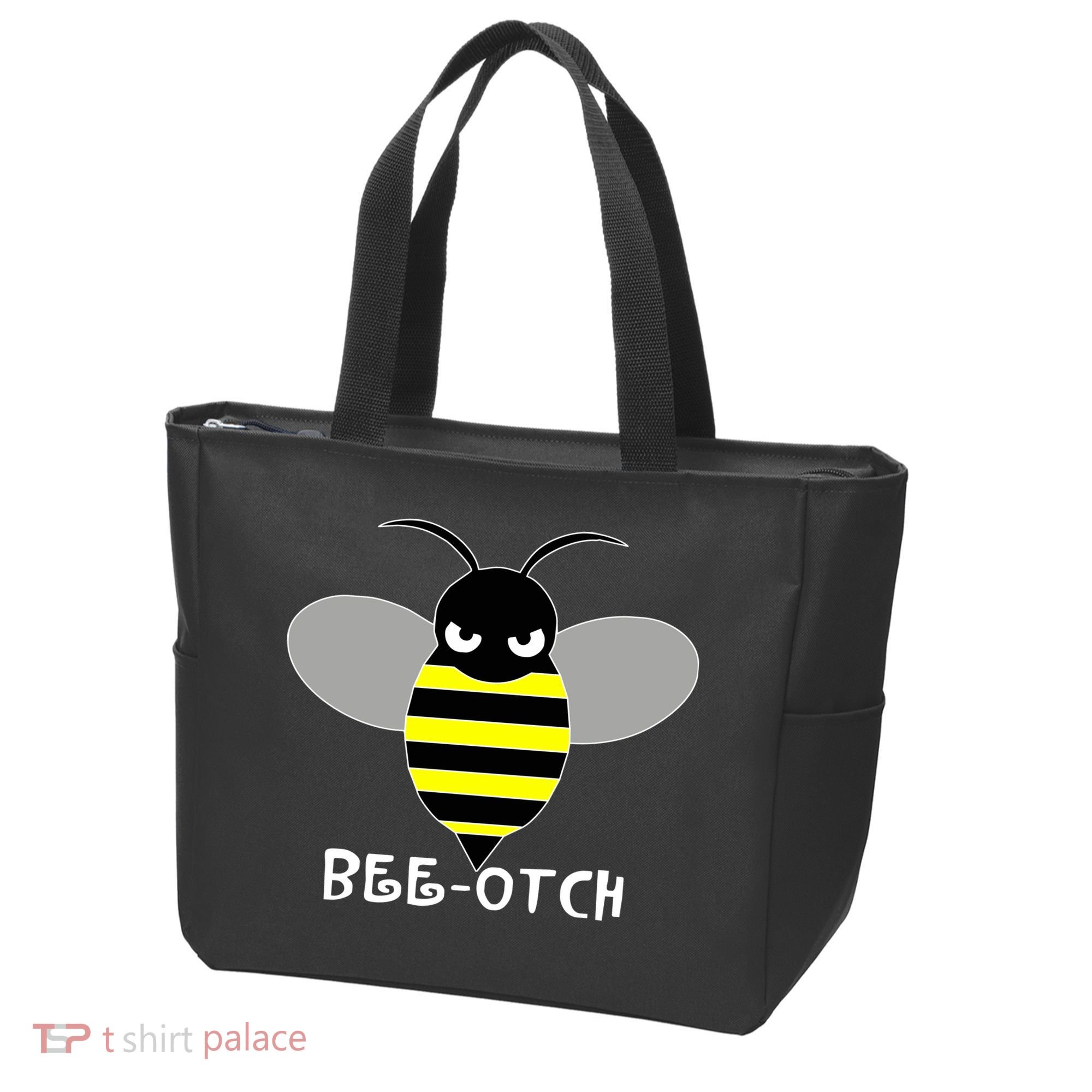 FUNNY BEE OTCH BITCH Tote Bag