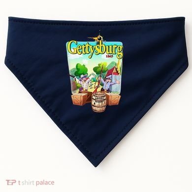 Fun Battle Of Gettysburg USA-Made Doggie Bandana
