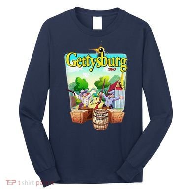 Fun Battle Of Gettysburg Long Sleeve Shirt