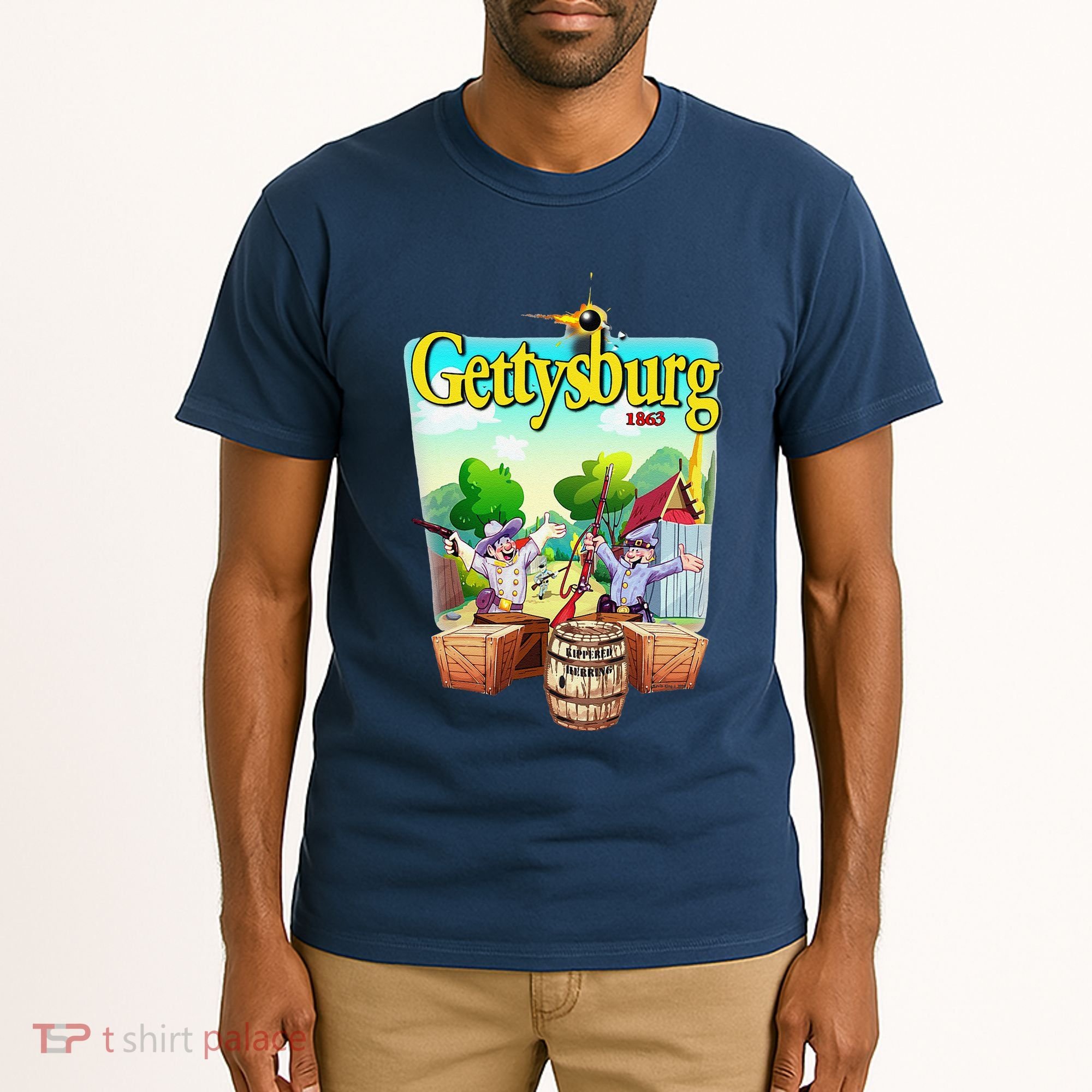 Fun Battle Of Gettysburg Tall T-Shirt