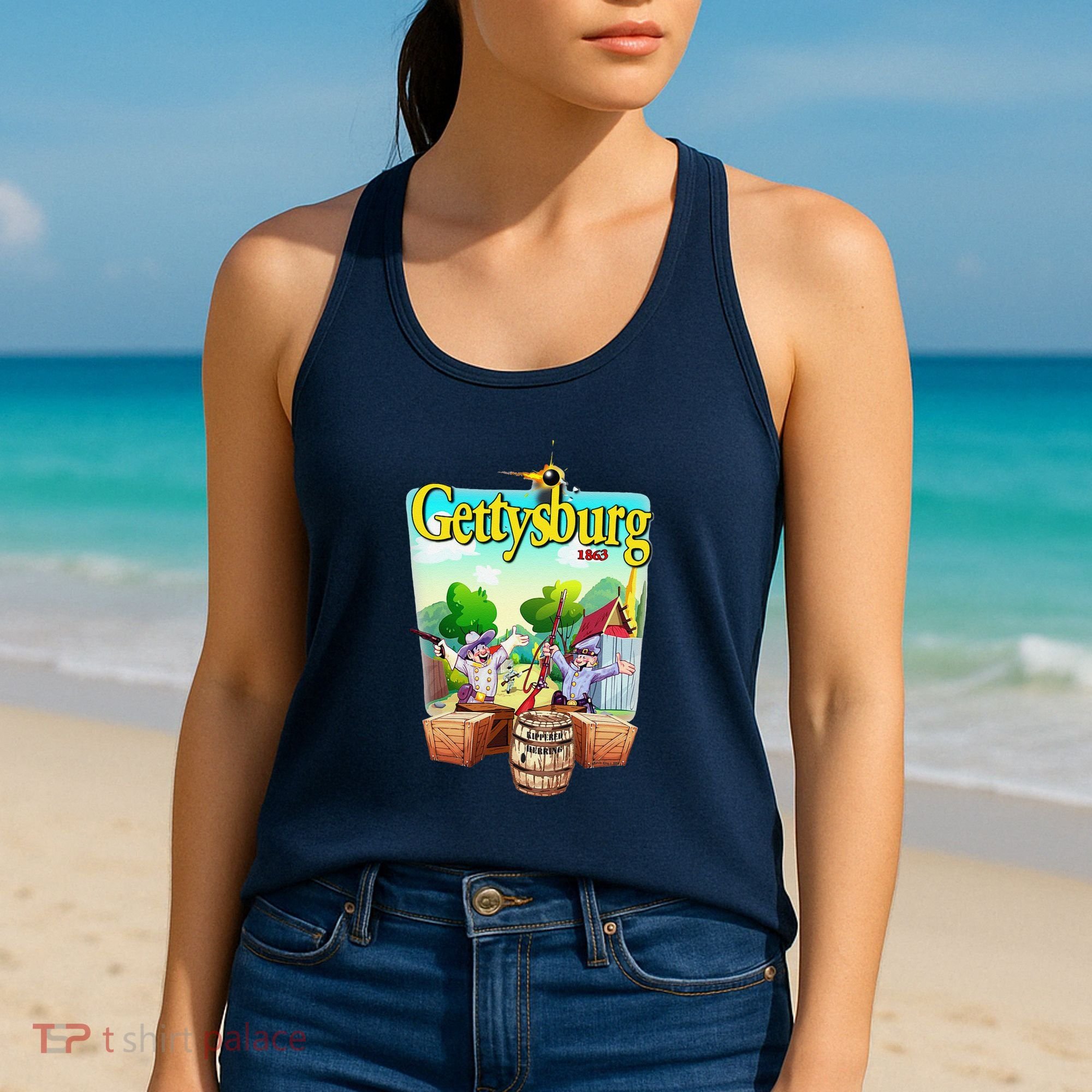 Fun Battle Of Gettysburg Women's Tank Top
