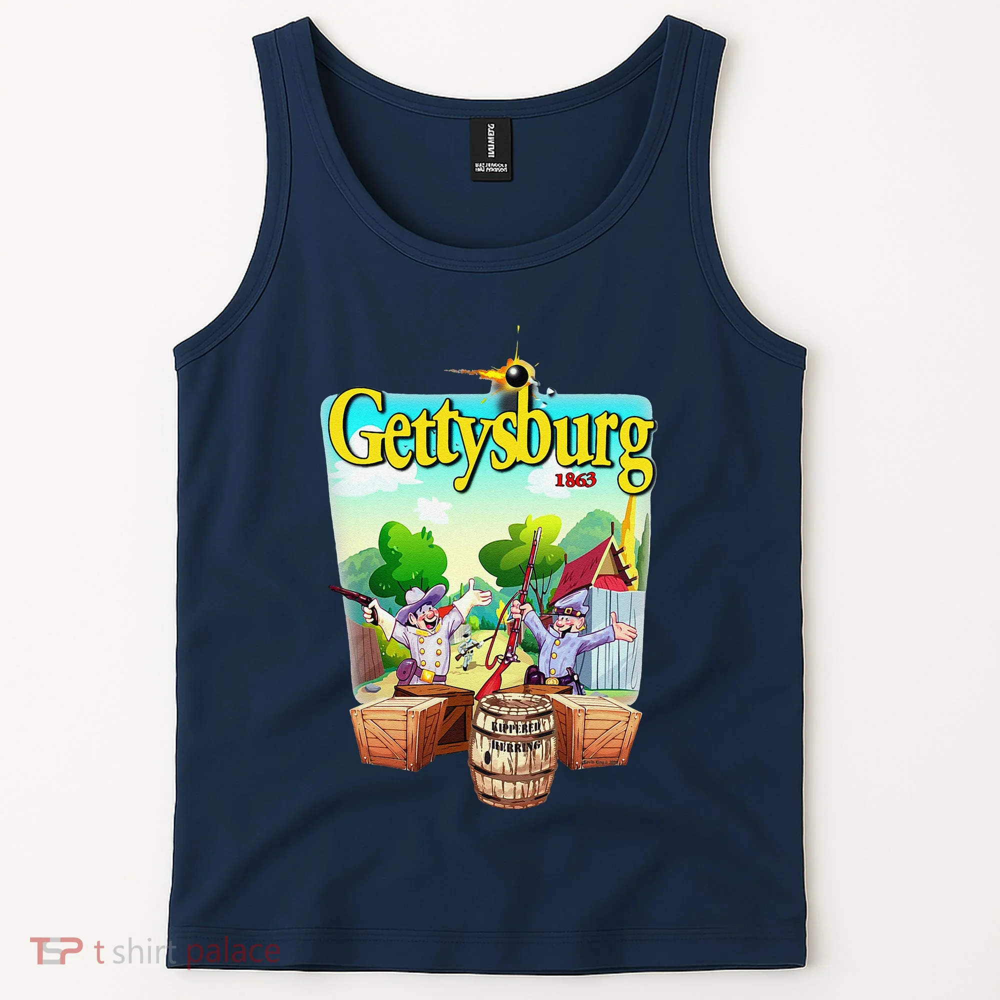Fun Battle Of Gettysburg Tank Top