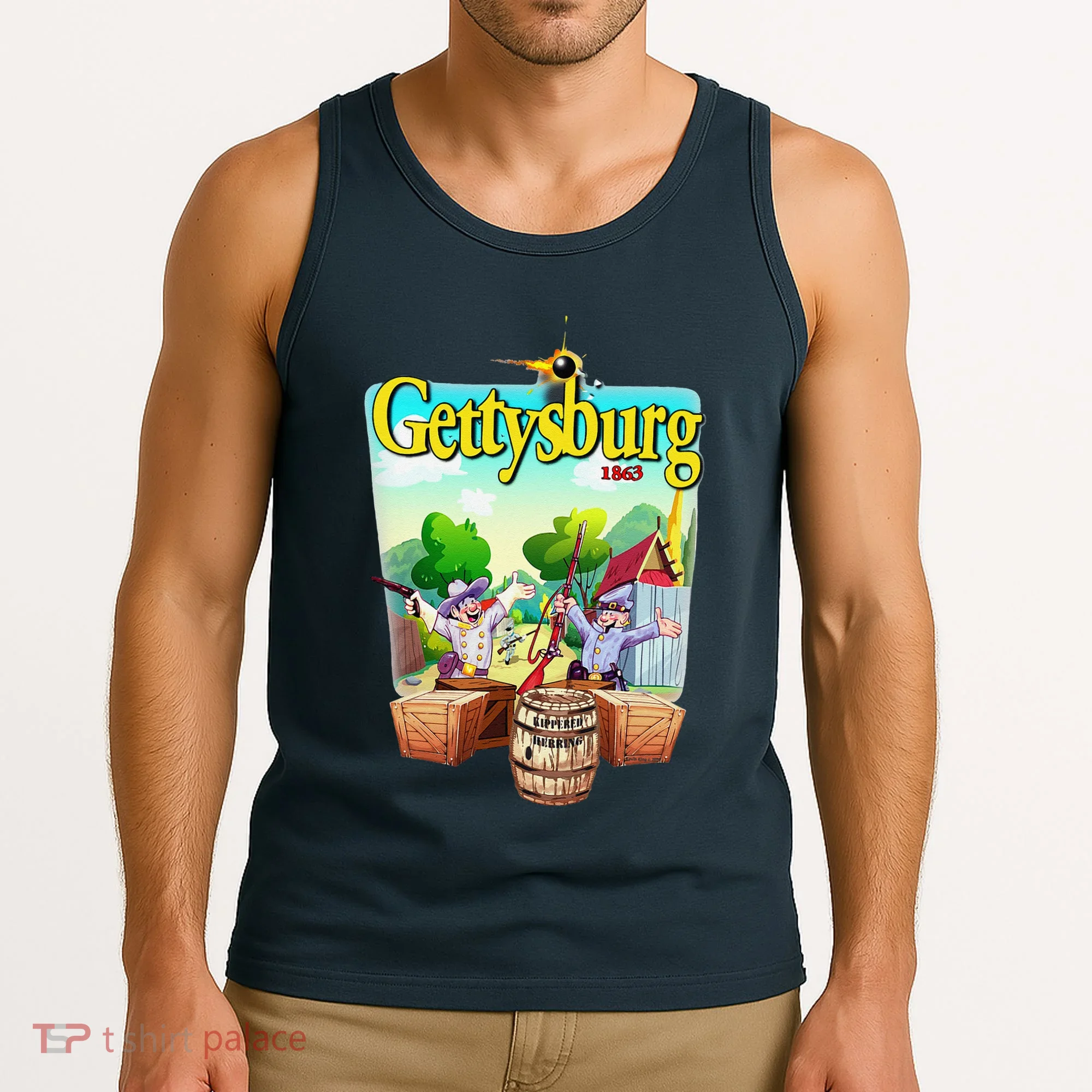 Fun Battle Of Gettysburg Tank Top