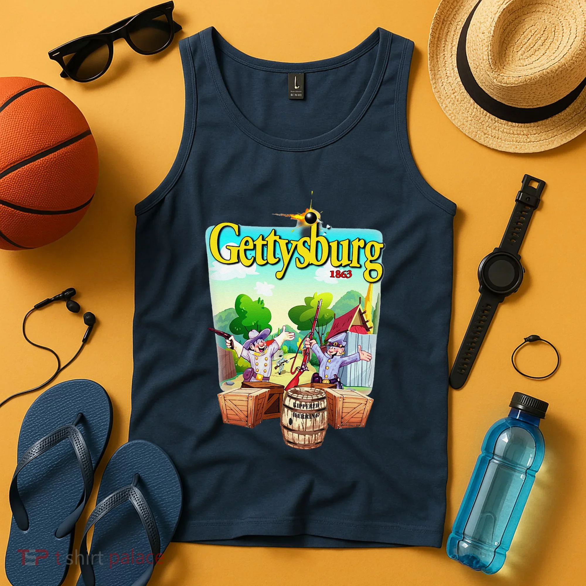 Fun Battle Of Gettysburg Tank Top