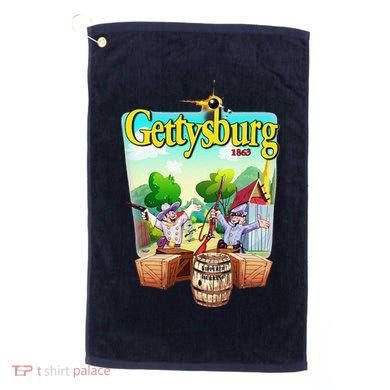 Fun Battle Of Gettysburg Golf Towel