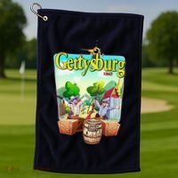 Fun Battle Of Gettysburg Golf Towel thumb 1