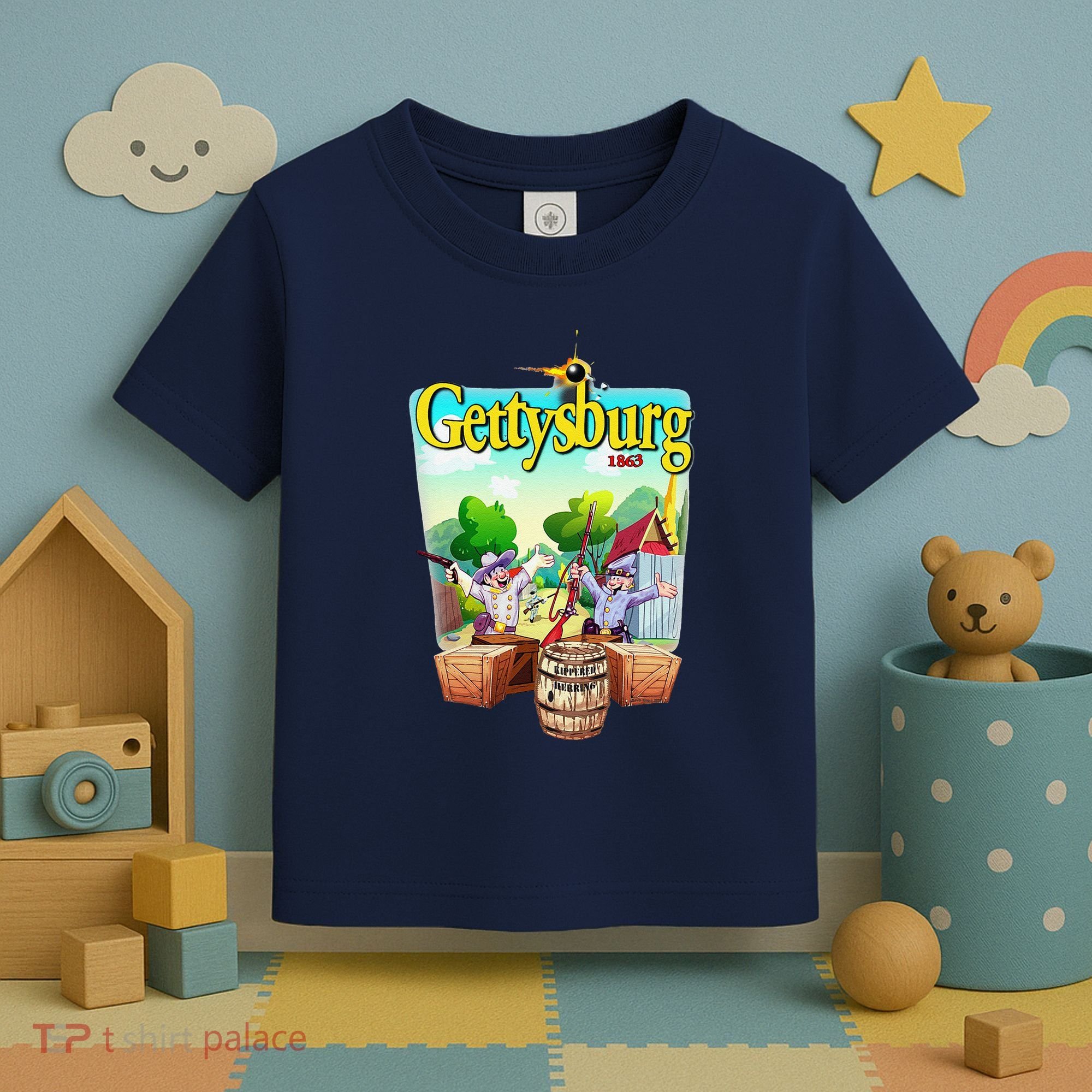 Fun Battle Of Gettysburg Toddler T-Shirt