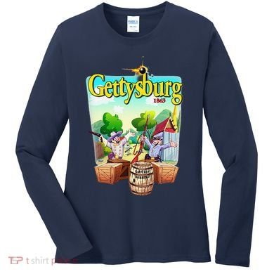 Fun Battle Of Gettysburg Women's Long Sleeve Shirt