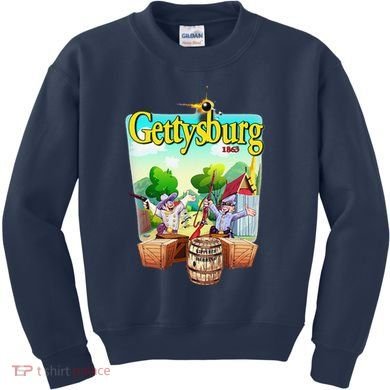 Fun Battle Of Gettysburg Kids Sweatshirt