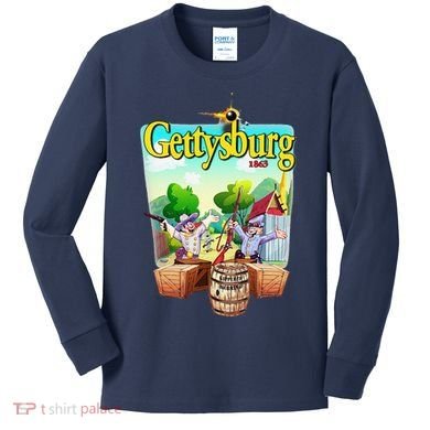 Fun Battle Of Gettysburg Kids Long Sleeve Shirt