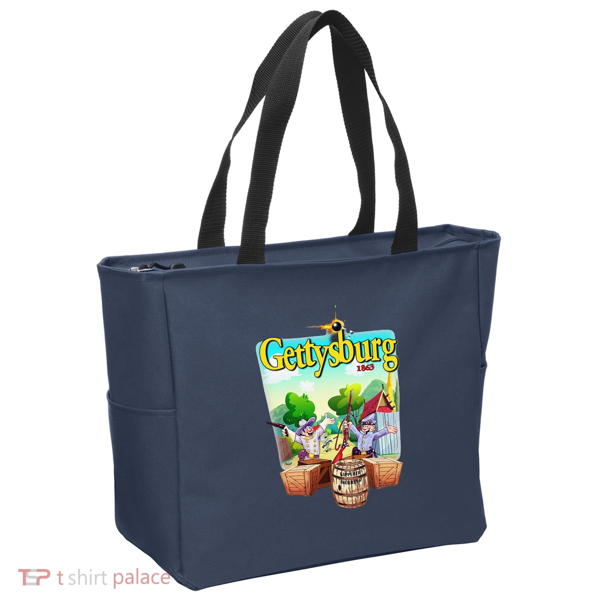 Fun Battle Of Gettysburg Tote Bag