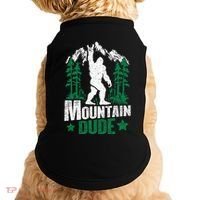 Funny Bigfoot Outdoor Adventures Mountain Dude Doggie Tank thumb 0