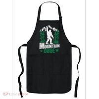 Funny Bigfoot Outdoor Adventures Mountain Dude Apron thumb 0