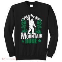 Funny Bigfoot Outdoor Adventures Mountain Dude Sweatshirt thumb 0