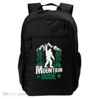 Funny Bigfoot Outdoor Adventures Mountain Dude Backpack thumb 0