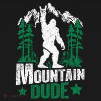 Funny Bigfoot Outdoor Adventures Mountain Dude Women's Hoodie thumb 2