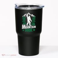 Funny Bigfoot Outdoor Adventures Mountain Dude Tumbler thumb 0