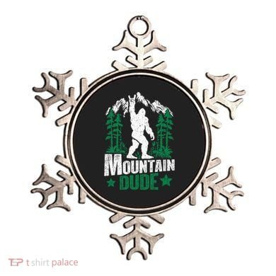 Funny Bigfoot Outdoor Adventures Mountain Dude Ornament