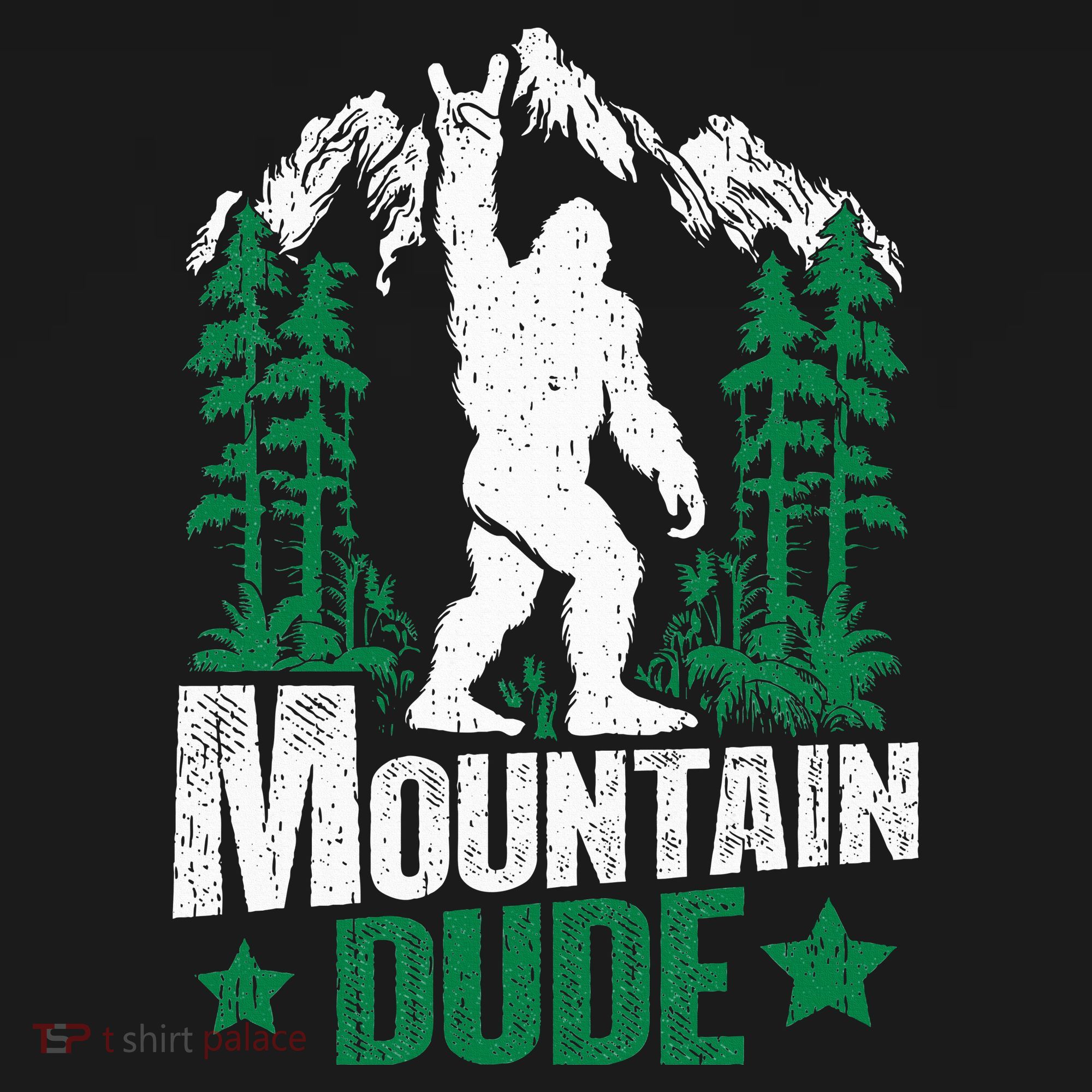 Funny Bigfoot Outdoor Adventures Mountain Dude Women's Tank Top