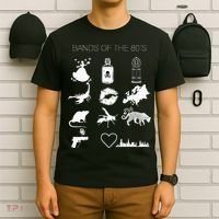 Funny Bands Of The 80S Hair Bands Rock Bands 1980S T-Shirt thumb 6
