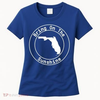 Florida Bring On The Sunshine Sun State Southern Design Gift Women's T-Shirt