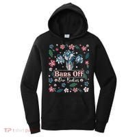 Flower Bans Off Our Bodies Female Choice Women Rights Women's Hoodie thumb 0