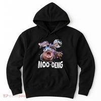 Famous Baby Pygmy Hippo Moo Deng Hoodie thumb 0