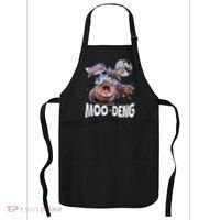 Famous Baby Pygmy Hippo Moo Deng Apron thumb 0