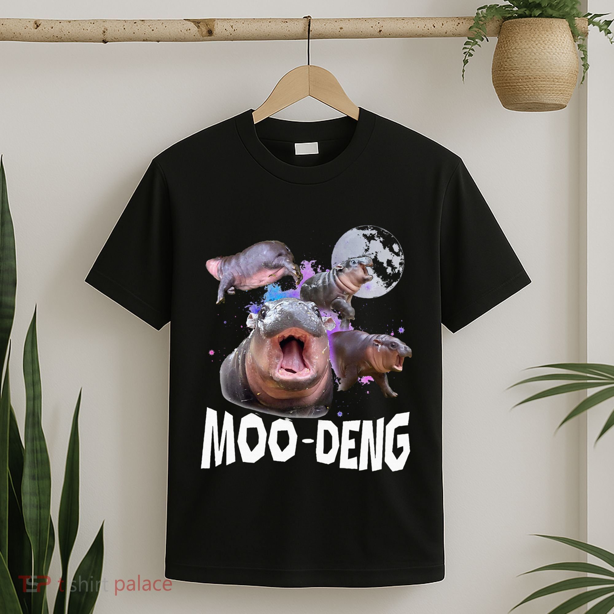 Famous Baby Pygmy Hippo Moo Deng T-Shirt