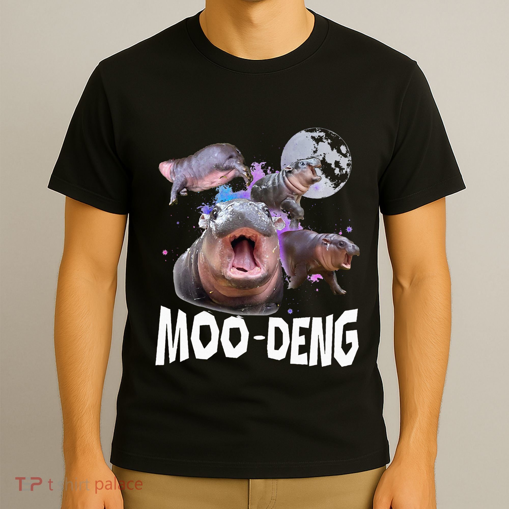 Famous Baby Pygmy Hippo Moo Deng T-Shirt
