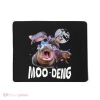 Famous Baby Pygmy Hippo Moo Deng Mousepad thumb 0