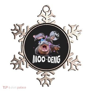 Famous Baby Pygmy Hippo Moo Deng Ornament