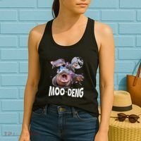 Famous Baby Pygmy Hippo Moo Deng Women's Tank Top thumb 2
