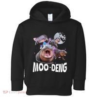Famous Baby Pygmy Hippo Moo Deng Toddler Hoodie thumb 0