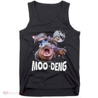 Famous Baby Pygmy Hippo Moo Deng Tank Top thumb 0