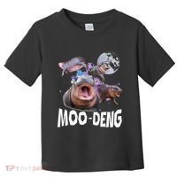 Famous Baby Pygmy Hippo Moo Deng Toddler T-Shirt thumb 0
