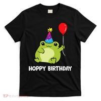 Frog Birthday Present Happy Birthday Cute Frog T-Shirt thumb 0