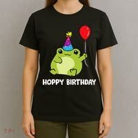 Frog Birthday Present Happy Birthday Cute Frog T-Shirt thumb 4