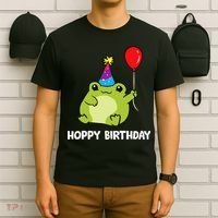 Frog Birthday Present Happy Birthday Cute Frog T-Shirt thumb 6