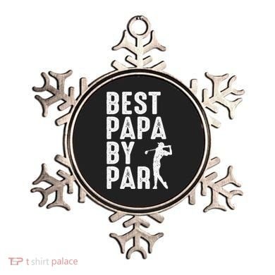 Funny Best Papa By Par Father's Day Golf Gift Grandpa Ornament