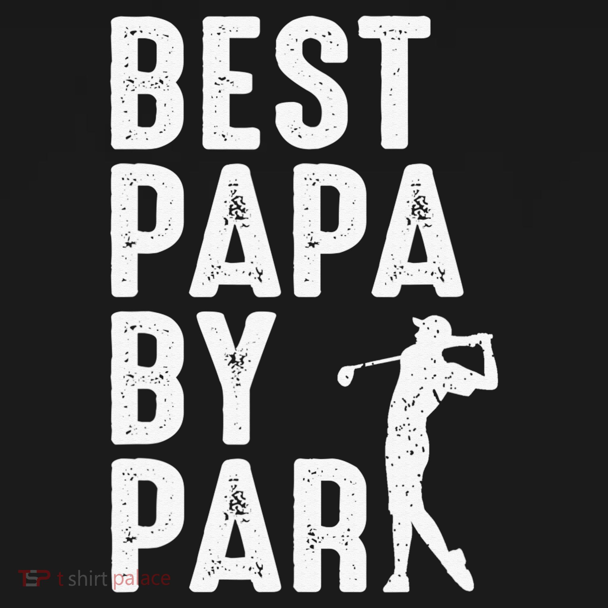 Funny Best Papa By Par Father's Day Golf Gift Grandpa Visor