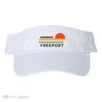 Freeport Bahamas Palm Tree Beach Retro Cool Sunset Novelty Visor thumb 0