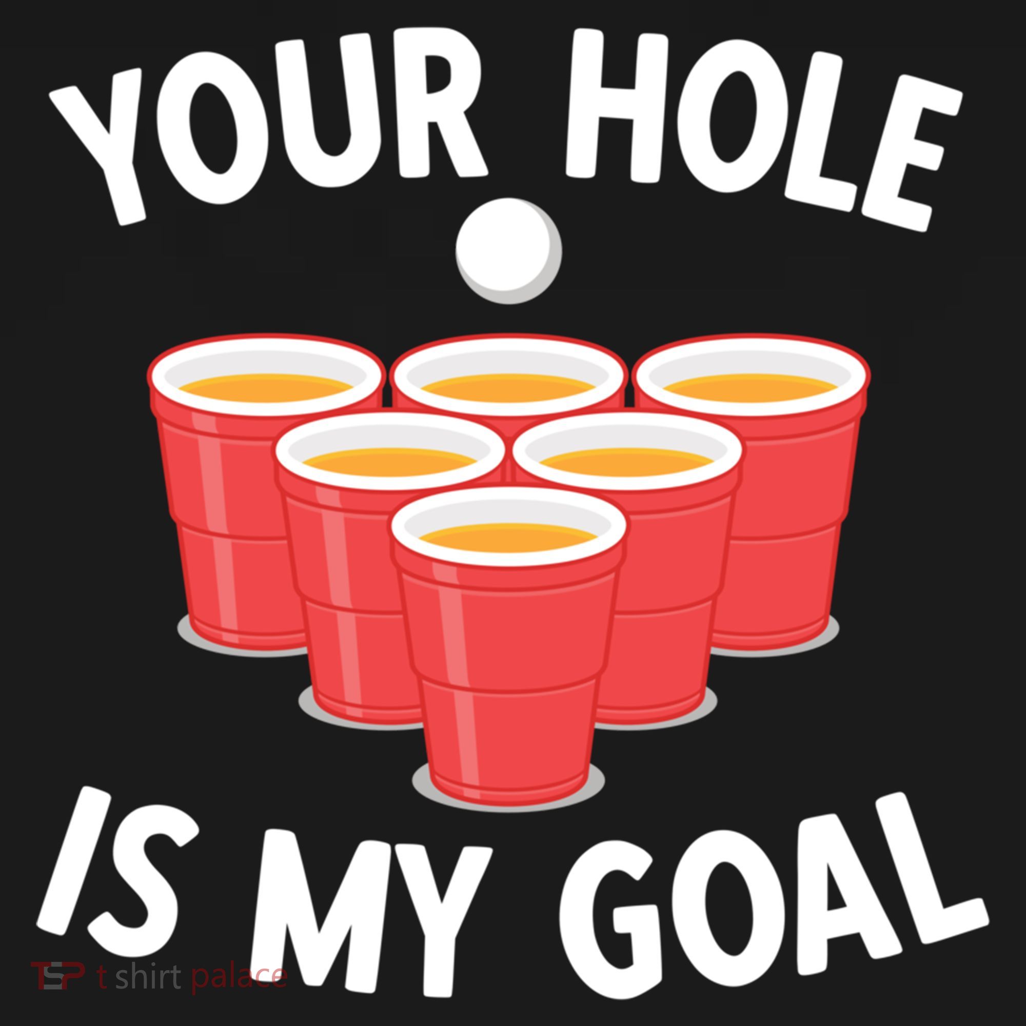 Funny Beer Pong Ing Game Your Hole Is My Goal Gift Ornament