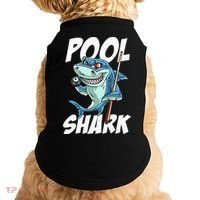 Funny Billiards Pool Shark Snooker Hall Joke Billiard Doggie Tank thumb 0