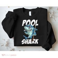 Funny Billiards Pool Shark Snooker Hall Joke Billiard Sweatshirt thumb 2