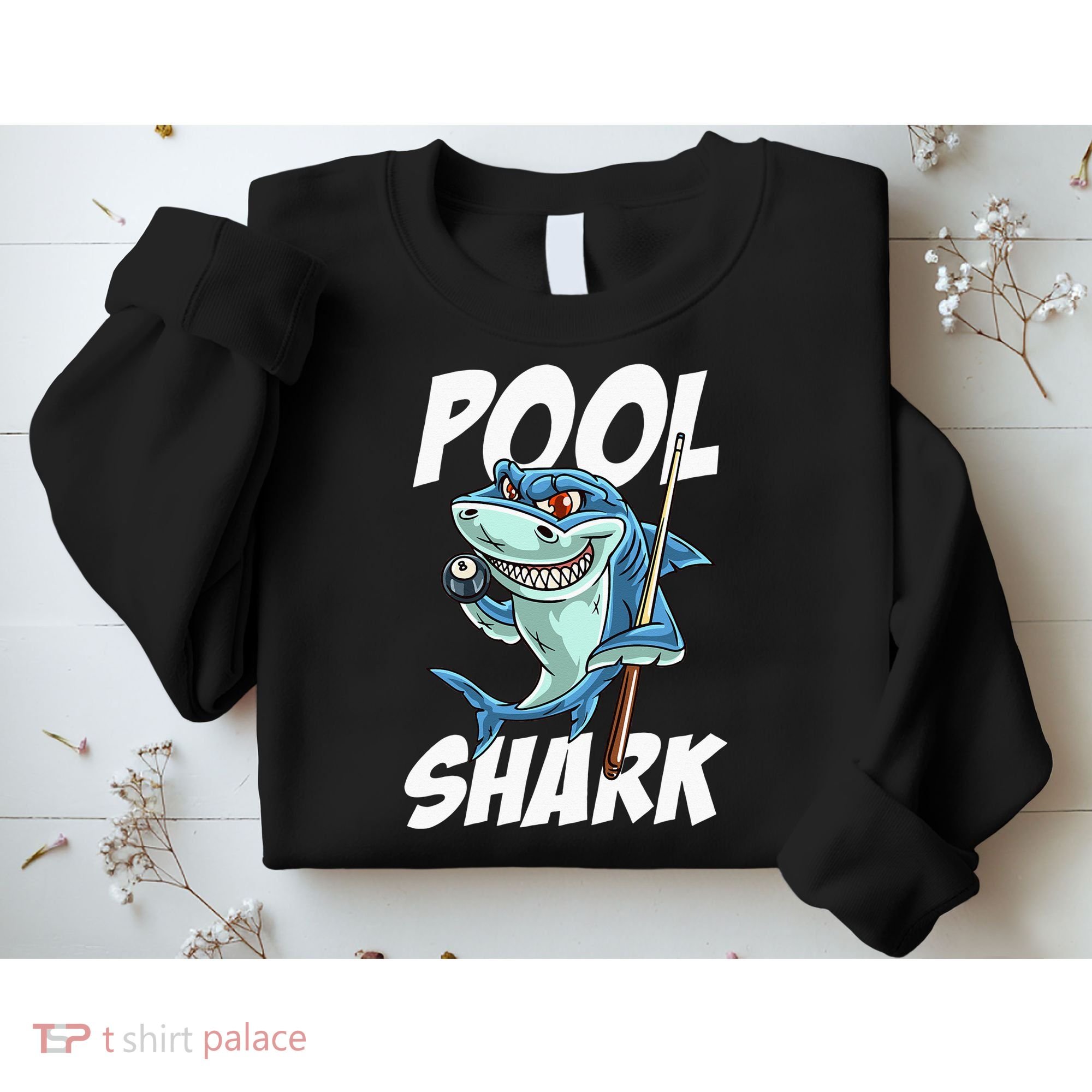 Funny Billiards Pool Shark Snooker Hall Joke Billiard Sweatshirt